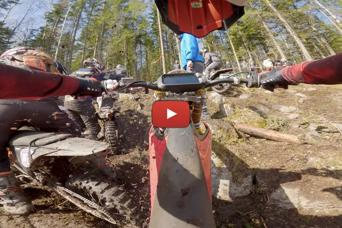 Eddie Karlsson proves a Stark Varg can compete – Battle of Veklings Extreme Enduro onboard 
