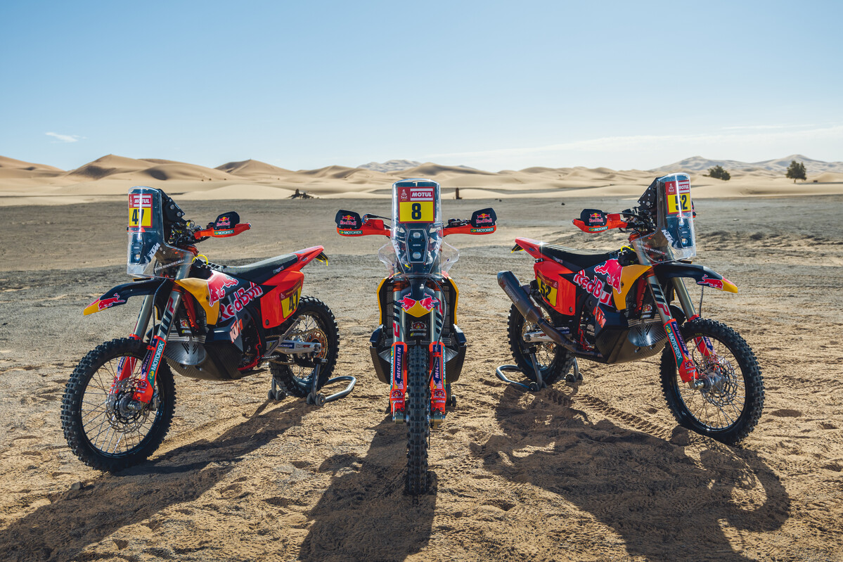 Primera Impresión: El KTM Factory Racing Rally Team con todo listo para el Dakar 2023