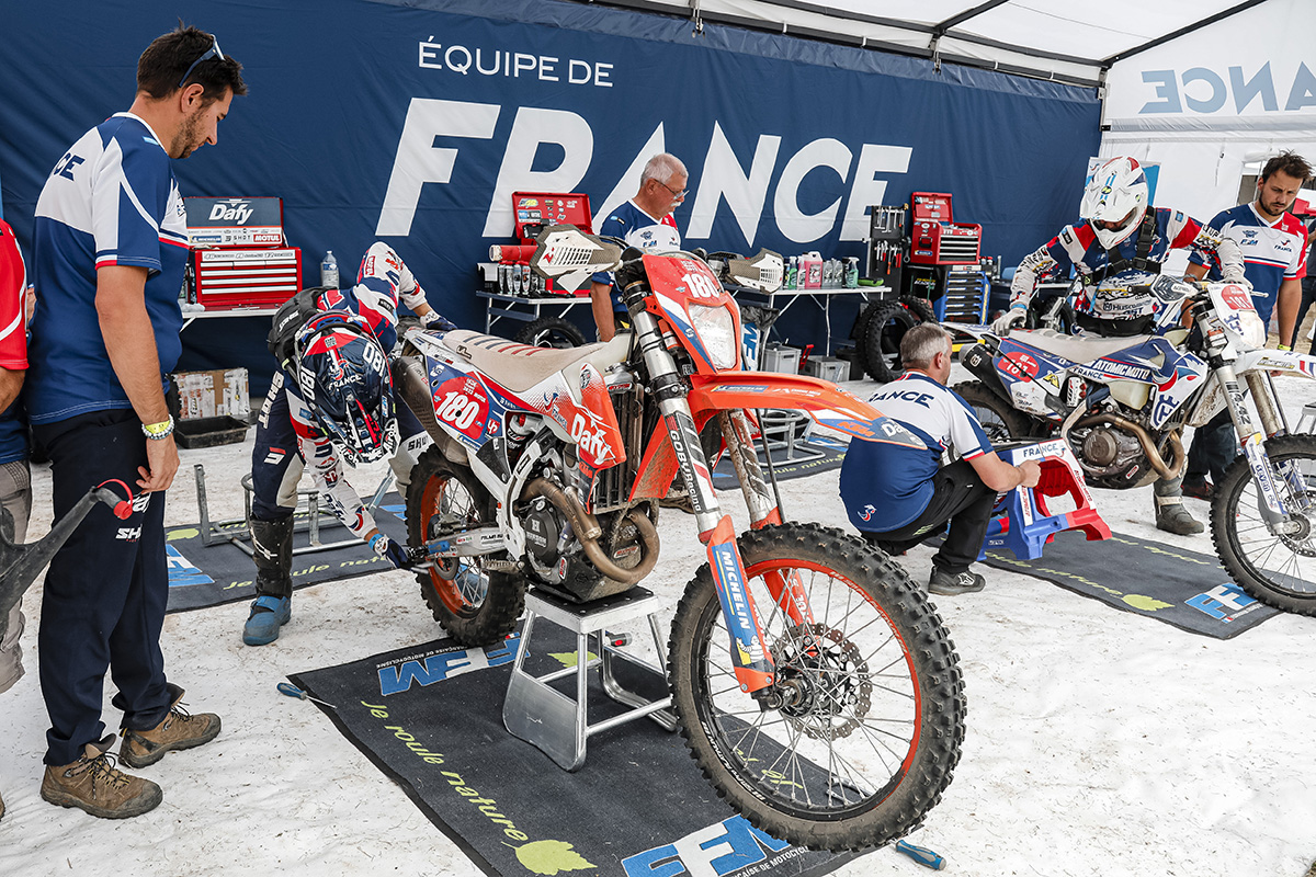 ISDE Team France riders named for Argentina 2023