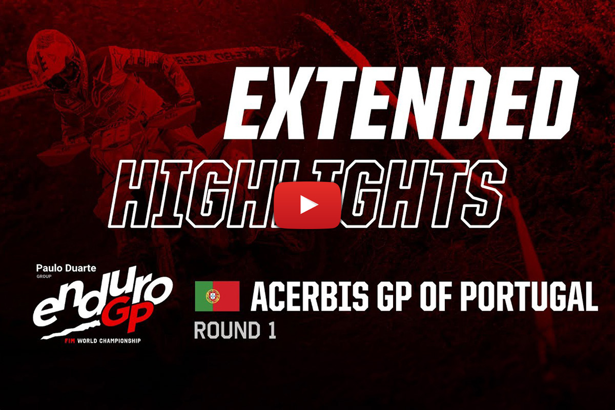 2024 EnduroGP extended highlights from electric round one in Fafe, Portugal
